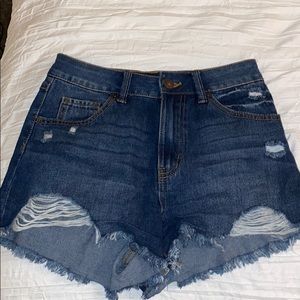 Jean shorts